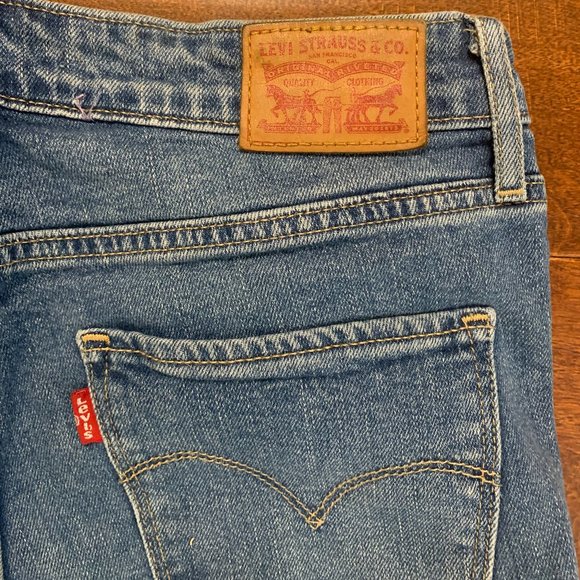 721 HIGH RISE RIPPED SKINNY WOMEN'S JEANS - Picture 3 of 5